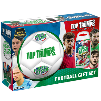 Top Trumps Pack and Football - World Football Stars Gift Set