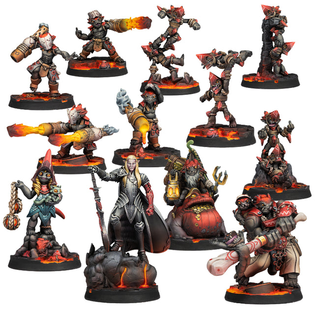 Warcrow - Red Caps - Action pack
