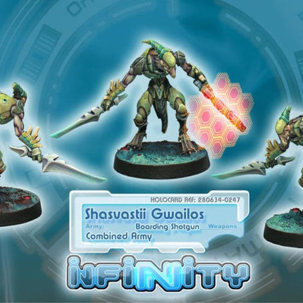 Infinity - Shasvastii Gwailos (Boarding Shotgun) Combined Army