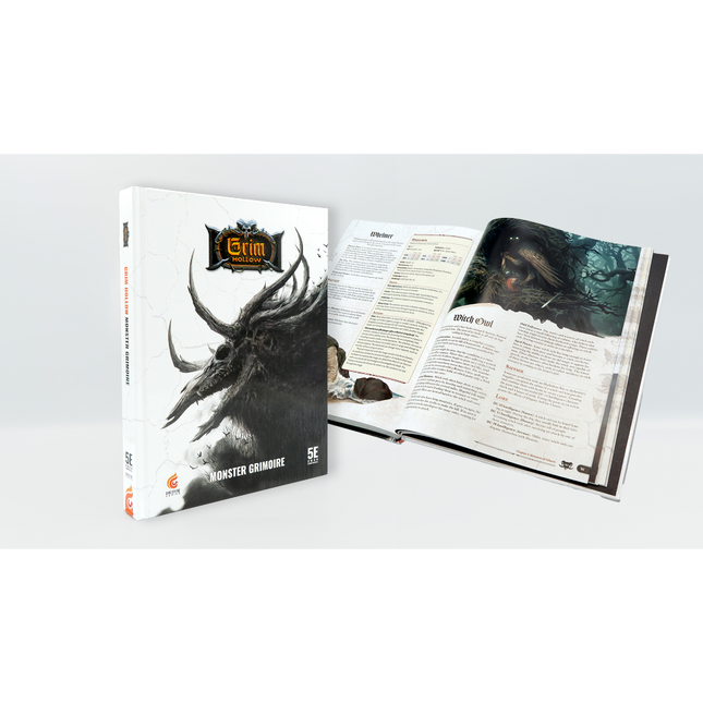 Grim Hollow 2nd Edition -  Monster Grimoire (Hardcover)