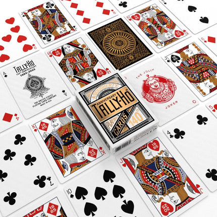Tally-Ho Playing Cards - 140th Anniversary Metalluxe (Limited Edition)