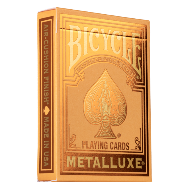 Bicycle Playing Cards - Metalluxe Orange