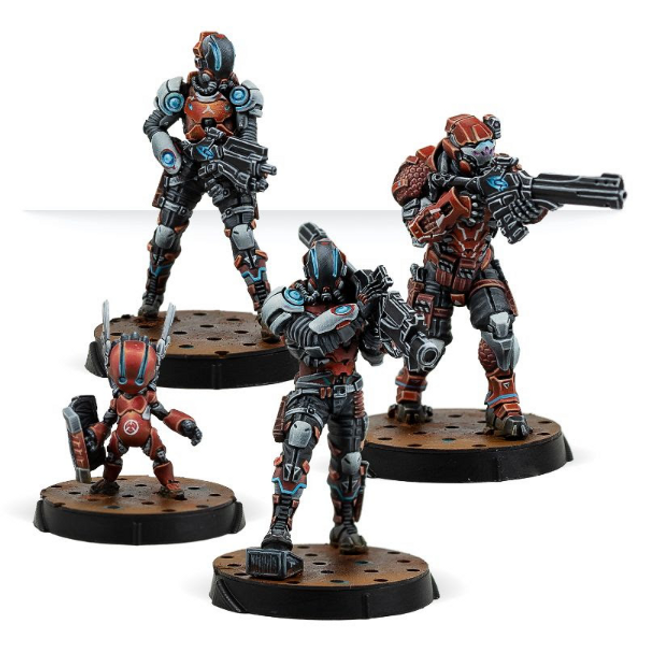 Infinity - Corregidor Fireteam Pack Alpha Nomads