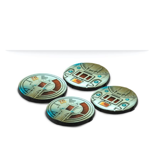 Infinity - 40mm Scenery bases, Beta series