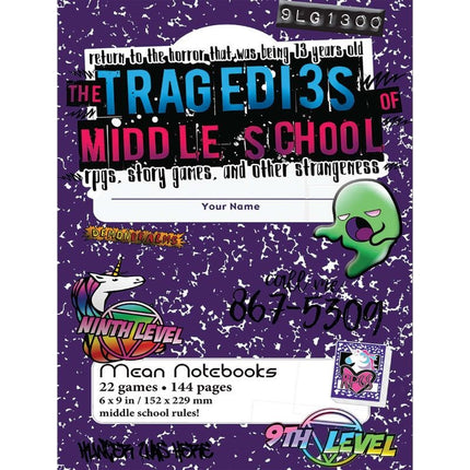 The Tragedies of Middle School RPG - Core Rulebook