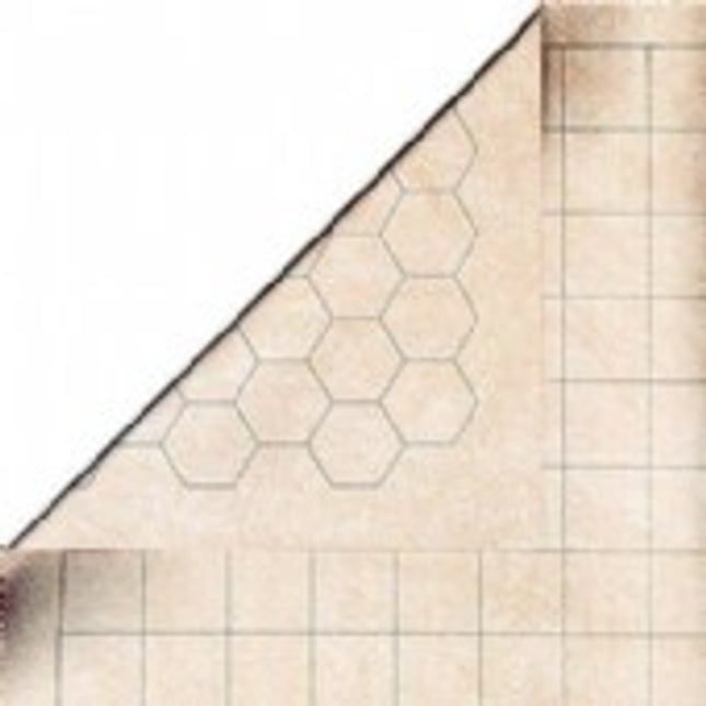 Battlemat - 23.5" x 26" (1" Sq & Hex Reversible)