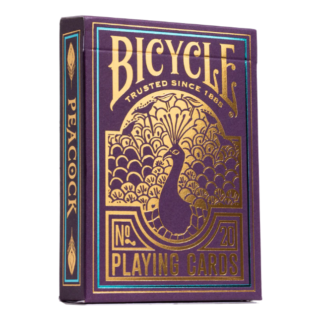Bicycle Playing Cards - Purple Peacock