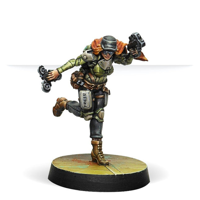 Infinity - Warcors, War Correspondents (Stun Pistol) NA2