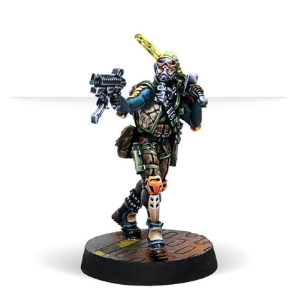 Infinity - Cube Jagers, Mercenary Recoverers (Submachine Gun) NA2