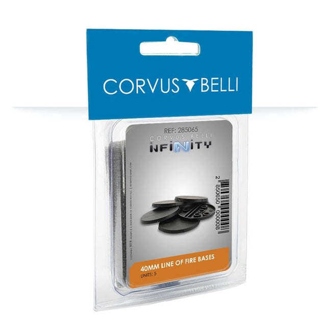 Infinity - 40mm Line of Fire Bases