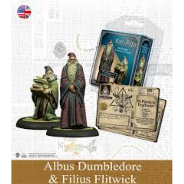 Harry Potter Miniature Adventure Game - Dumbledore and Flitwick