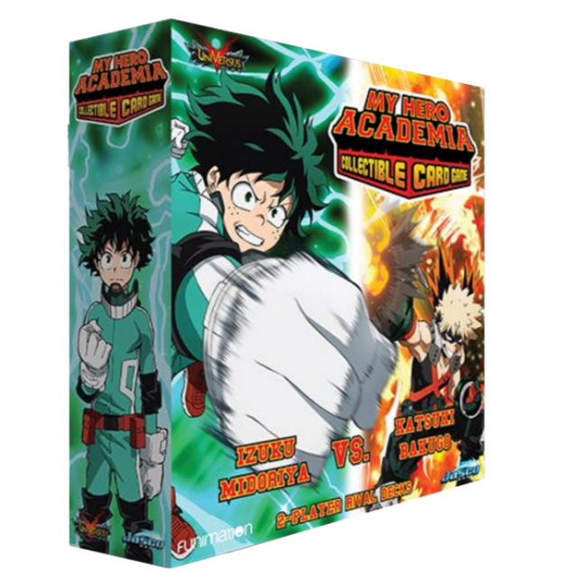 My Hero Academia Collectible Card Game - Izuku Midoriya vs. Katsuki Bakugo 2-Play Rival Decks