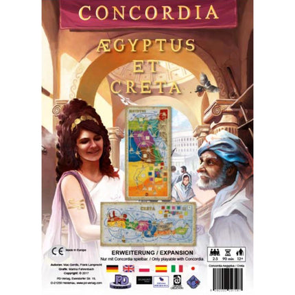 Concordia: Aegyptus/Creta Map Expansion