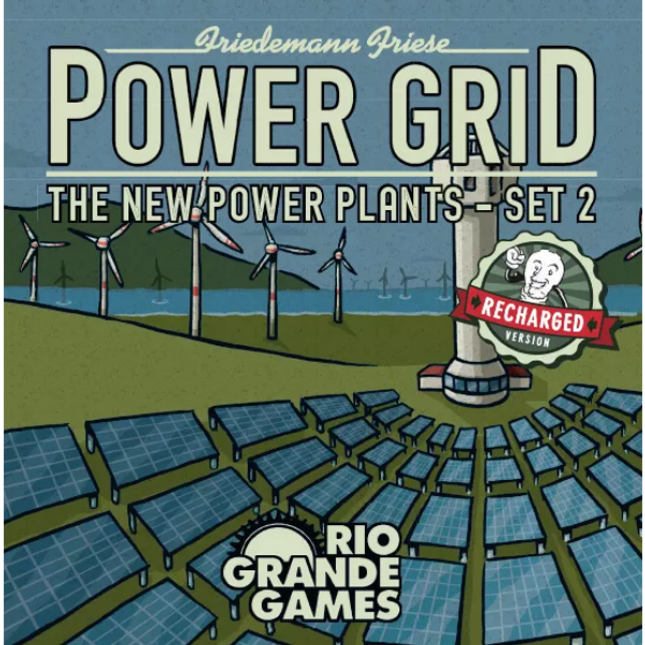 Power Grid Recharged - The New Power Plants Set 2 Expansion