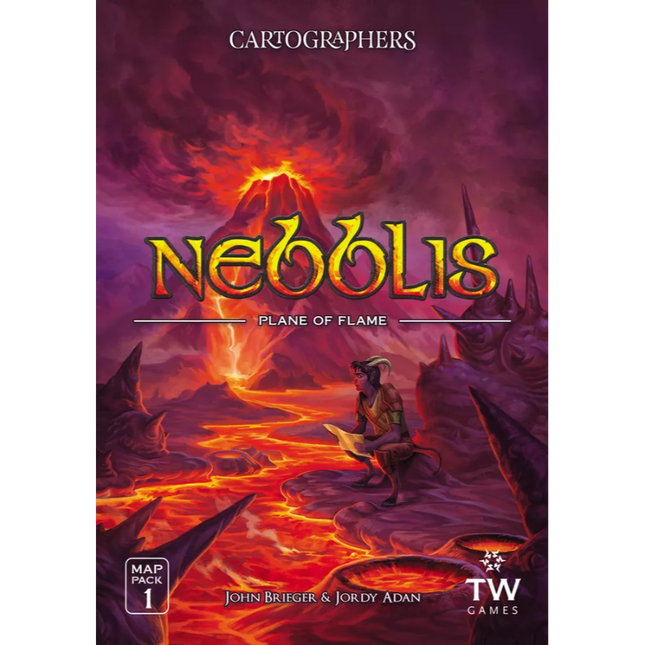 Cartographers - Nebblis Plane of Flame Map Pack