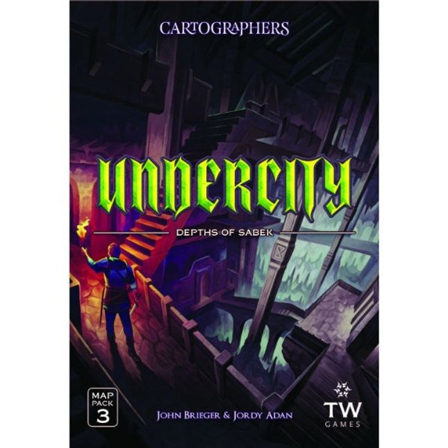 Cartographers - Undercity Depths of Sabek Map Pack