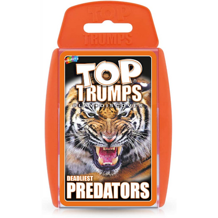 Top Trumps - Deadliest Predators (2022 Refresh)