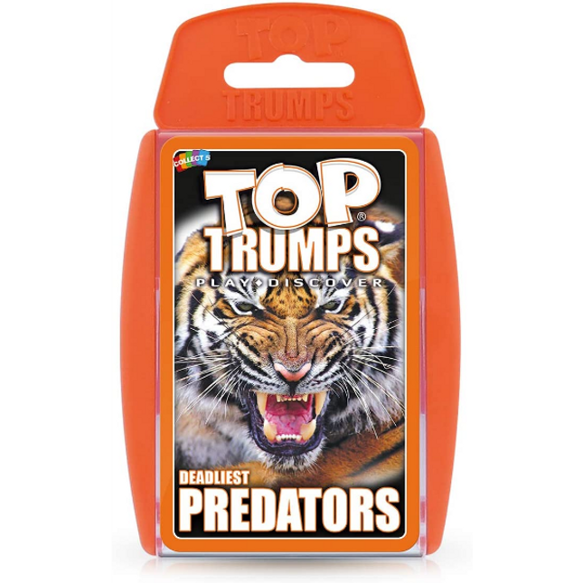 Top Trumps - Deadliest Predators (2022 Refresh)