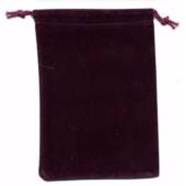 Chessex Accessories Dice Bag Suedecloth (S) Burgun
