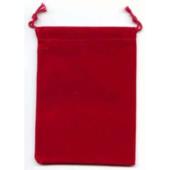 Chessex Accessories Dice Bag Suedecloth (S) Red