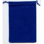 Chessex Accessories Dice Bag Suedecloth (L) Royal Blue