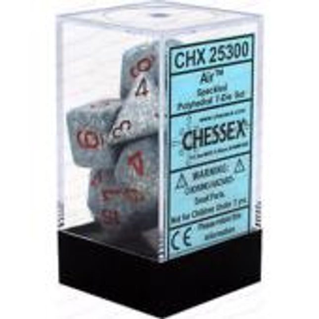 Polyhedral Dice - 7D Speckled Air Set