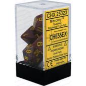 Polyhedral Dice - 7D Speckled Mercury Set