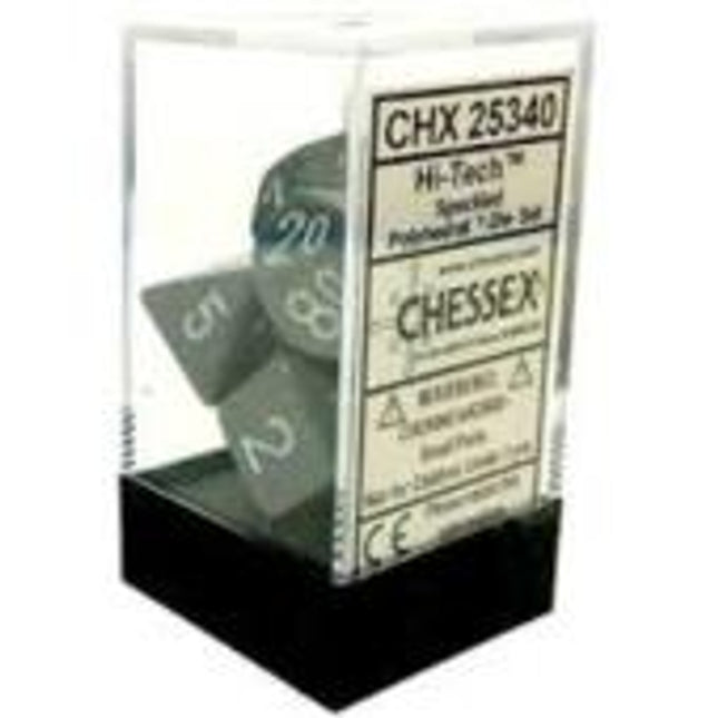 Polyhedral Dice - 7D Speckled Hitech Set