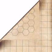 Chessex Accessories Reversible Battlemat 1" Square & 1" Hex (23" x 26")