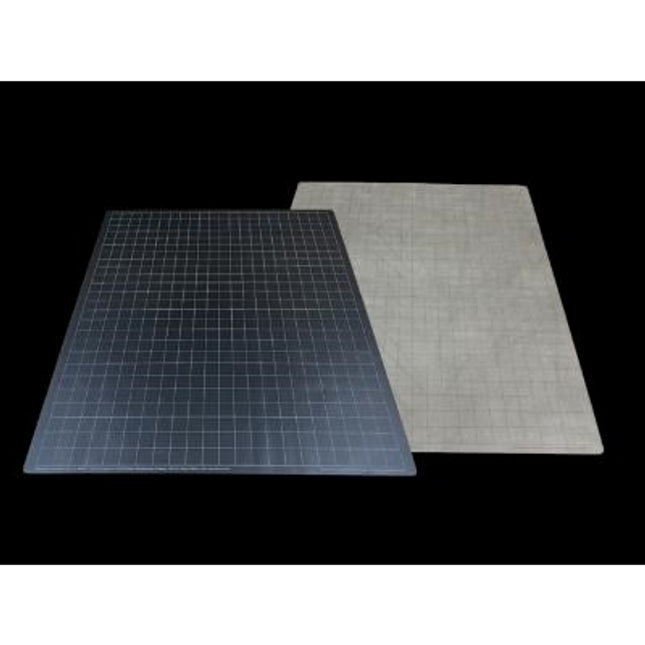 Battlemat - 1" Reversible Black-Grey Squares