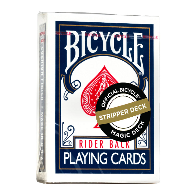 Bicycle Playing Cards - Stripper Deck Blue
