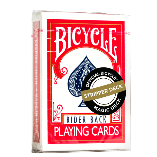 Bicycle Playing Cards - Stripper Deck Red
